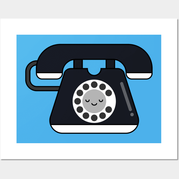 Rotary Phone Wall Art by WildSloths